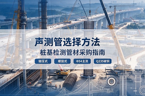 禄劝声测管选型标准